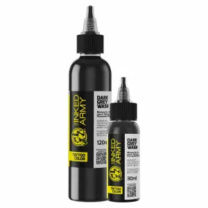 THE INKED ARMY - DARK GREY WASH