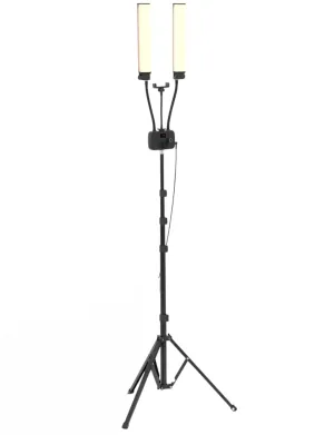 DOUBLE LED LIGHT - LAMPA DO ŠTÚDIA S DRŽIAKOM