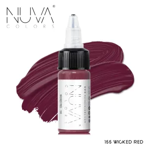 NUVA COLORS - 155 WICKED RED