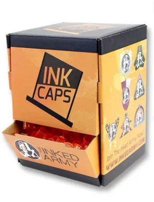 INKED ARMY - KALÍŠKY NA FARBU S PODSTAVOU BOX