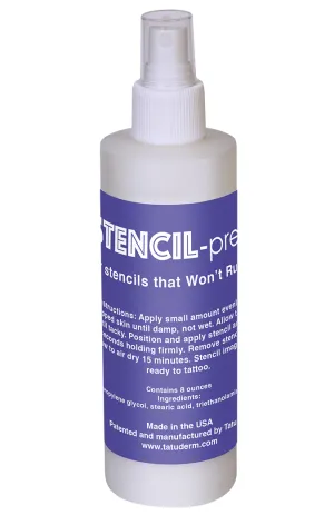 INKJET STENCILS - PREP SPRAY