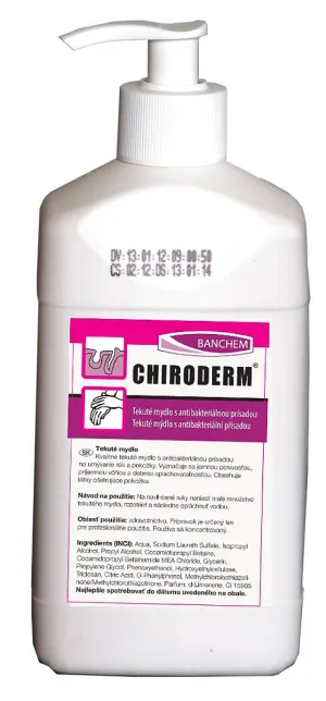 CHIRODERM - TEKUTÉ MYDLO