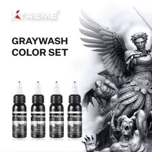 XTREME INK - GRAYWASH SET 4x120 ML