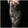 Farba na tetovanie WORLD FAMOUS - SILVANO FIATO BLACK WASH SET