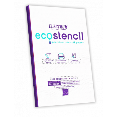 ELECTRUM - ECO STENCIL PAPER 500 KS - papier na tetovanie