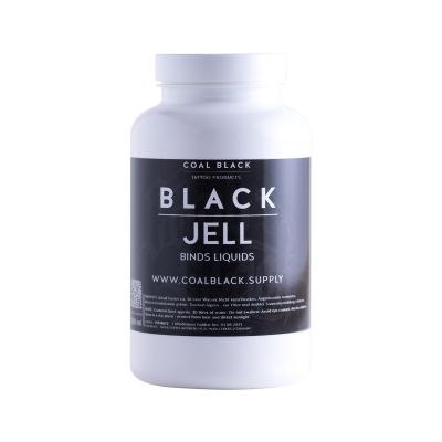 COAL BLACK - BLACK JELL Špeciálny granulát na likvidáciu kvapalín pri tetovaní