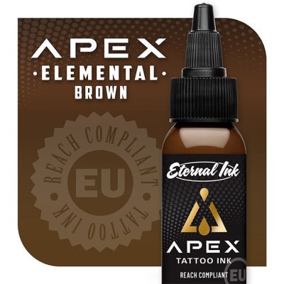 FARBA NA TETOVANIE ETERNAL INK APEX - ELEMENTAL BROWN