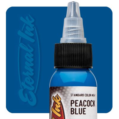 FARBA NA TETOVANIE ETERNAL - PEACOCK BLUE