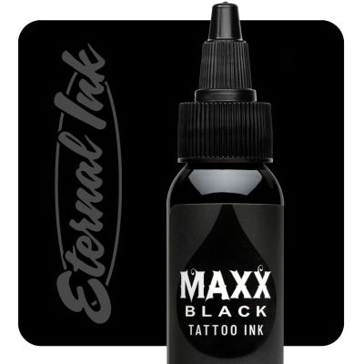 FARBA NA TETOVANIE ETERNAL - MAXX BLACK