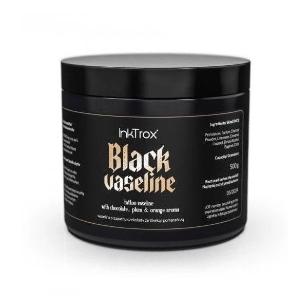 INKTROX - BLACK VASELINE krém na tetovanie