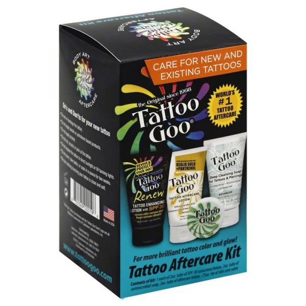 TATTOO GOO AFTERCARE KIT - Sada starostlivosti o nové tetovanie
