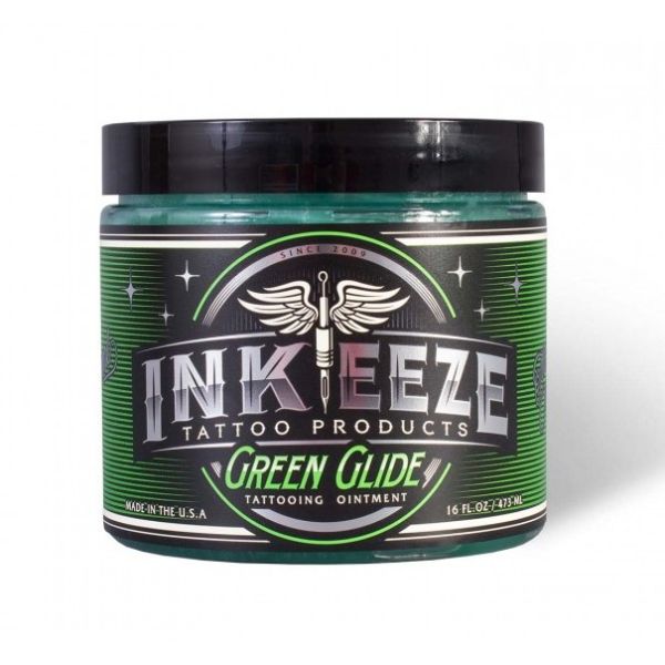 INK-EEZE - GREEN TATTOO GLIDE unikátny krém na tetovanie