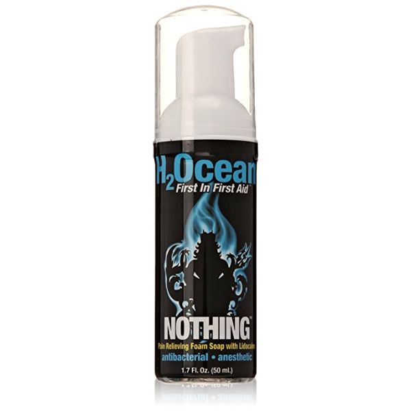 H2Ocean - NOTHING PAIN RELIEVING FOAM SOAP Zelené mydlo na tetovanie v pene